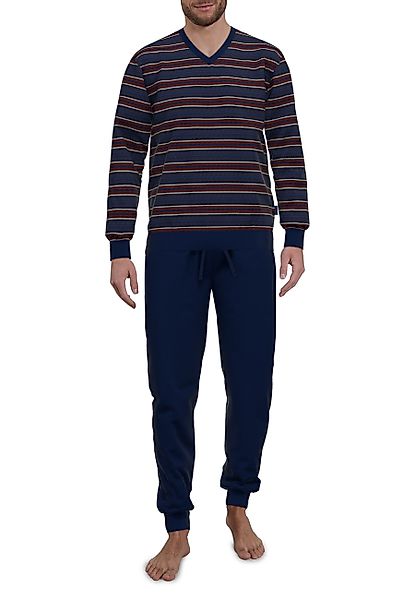 GÖTZBURG Pyjama Zartbitter (2 tlg) V-Ausschnitt, günstig online kaufen