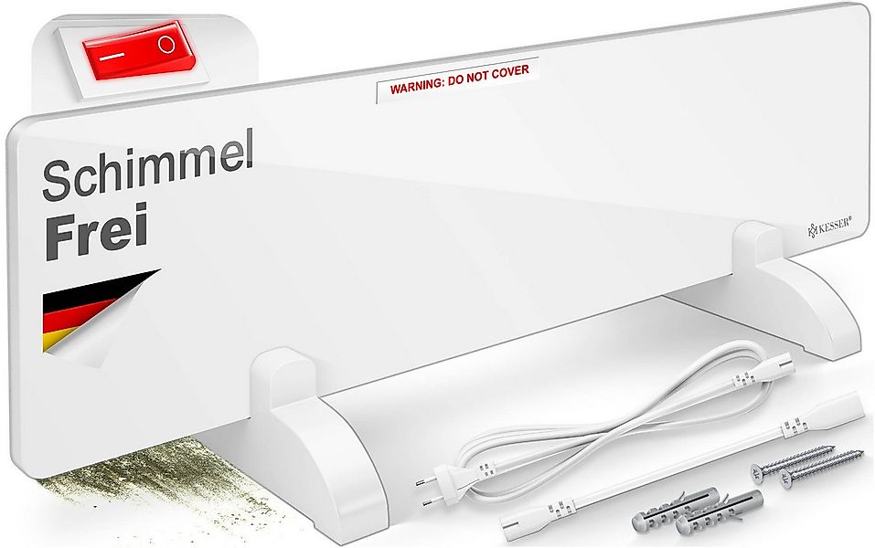 KESSER Infrarotheizung Anti Schimmel Heizung 50W Infrarot Bad & Wandheizer günstig online kaufen