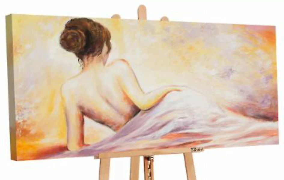 YS-Art™ "Gemälde Acryl ""Die Fremde"" handgemalt auf Leinwand 120x60 cm" br günstig online kaufen