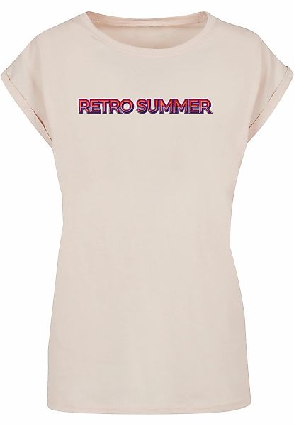Merchcode T-Shirt "Merchcode Damen Ladies Summer - Retro T-Shirt", (1 tlg.) günstig online kaufen