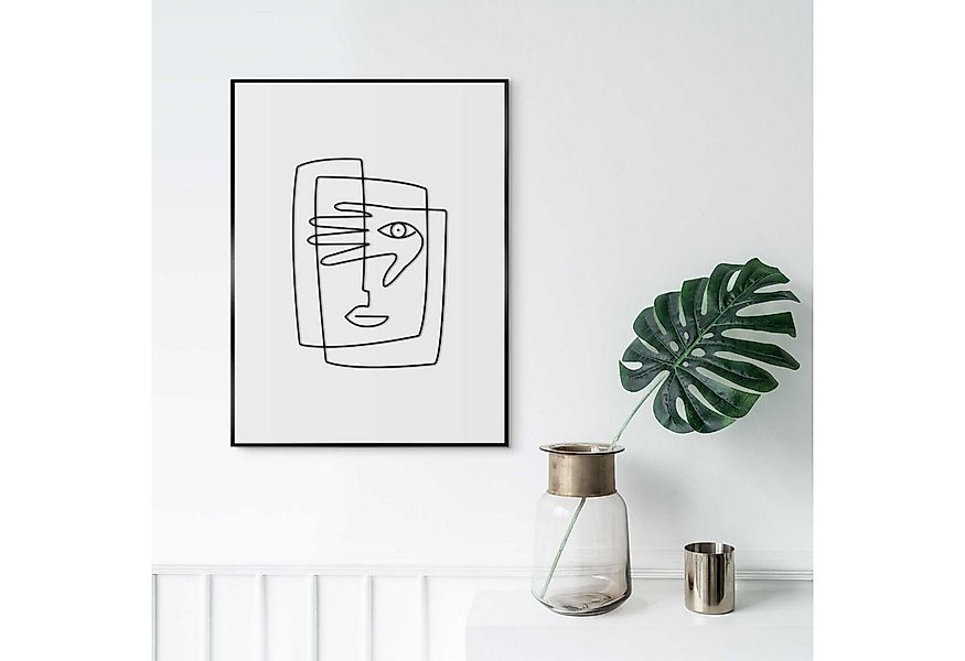 Reinders! Bild mit Rahmen Picasso Face günstig online kaufen