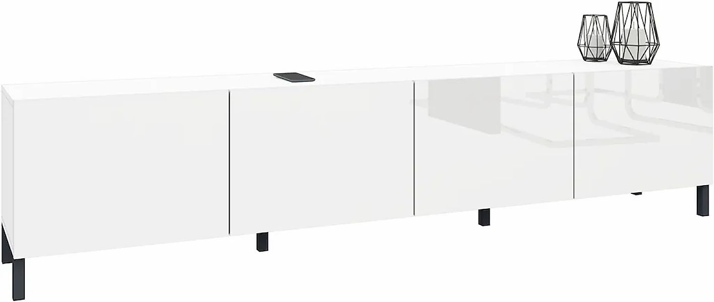 borchardt Möbel Lowboard "Sophia, TV-Schrank mit Metallfüßen" Metallfüße, g günstig online kaufen