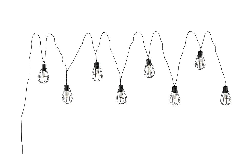 Lumineo LED-Lichterkette, LED Solar Lichterkette Laternen günstig online kaufen