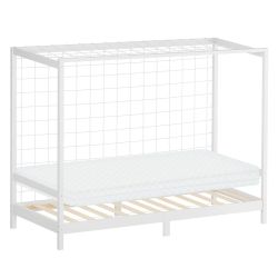 ML-DESIGN Spielbett Fußballtor Einzelbett für Kinder günstig online kaufen