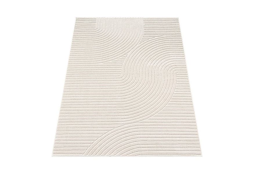 KADIMA DESIGN Teppich Struktur Wohnzimmer schmutzabweisend Teppich Kurzflor günstig online kaufen