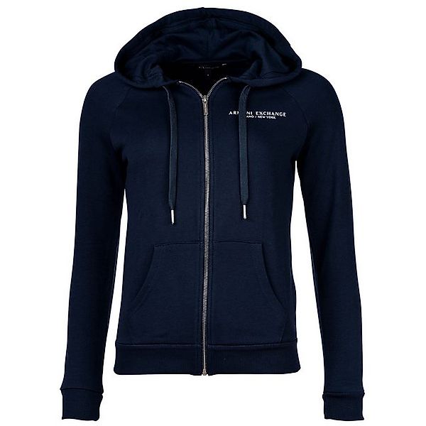 ARMANI EXCHANGE Sweater Damen Sweatjacke - Reißverschluss, Kapuze, Logo günstig online kaufen