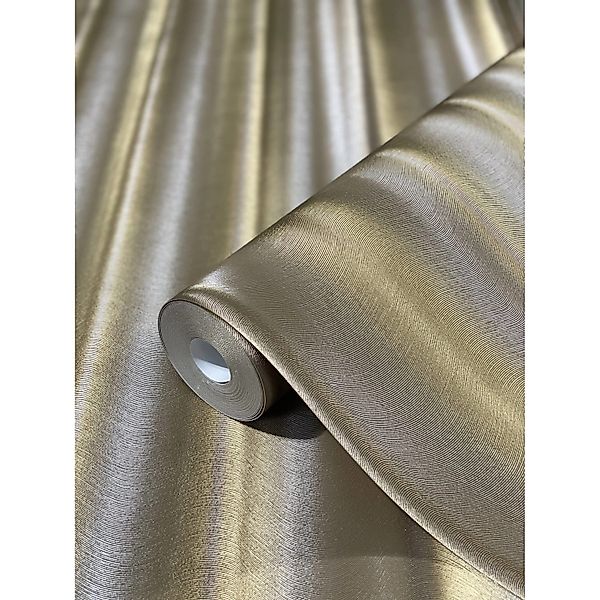 Glööckler Vliestapete Imperial Welle Champagnermetallic günstig online kaufen