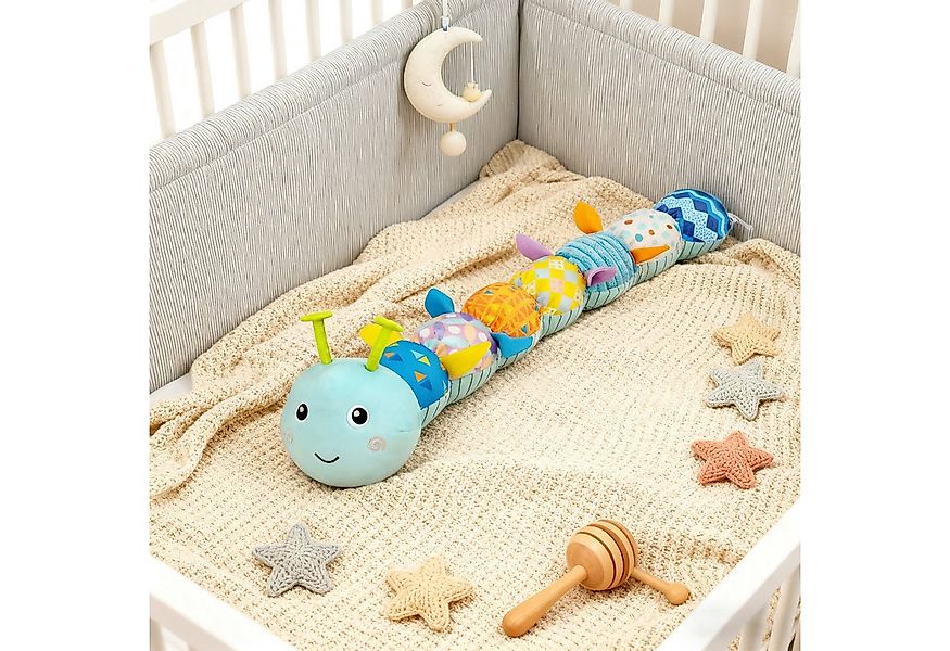 REDOM Kuscheltier Babyspielzeug Plüschraupe mit Soundeffekten Greifspielzeu günstig online kaufen