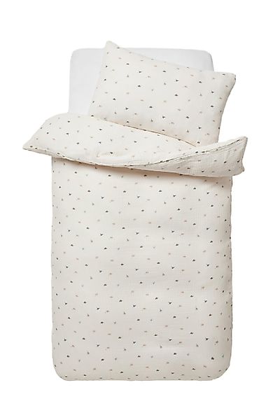 Next Bett-Set Bettgarnitur aus Baumwoll-Musseline, Knitteroptik, günstig online kaufen