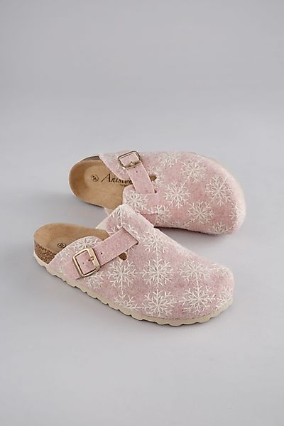 Aniston SHOES Clog, Clog, Hausschuh, Homeslipper, verstellbare Schnalle - N günstig online kaufen