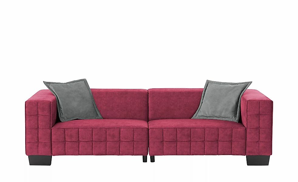 smart Big Sofa  Delilah ¦ rot ¦ Maße (cm): B: 255 H: 69 T: 106.0 Polstermöb günstig online kaufen