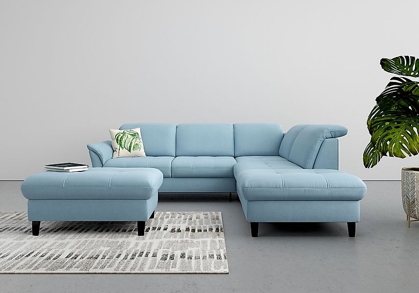 sit&more Ecksofa "Maggiore L-Form", wahlweise mit Kopfteilverstellung, Bett günstig online kaufen