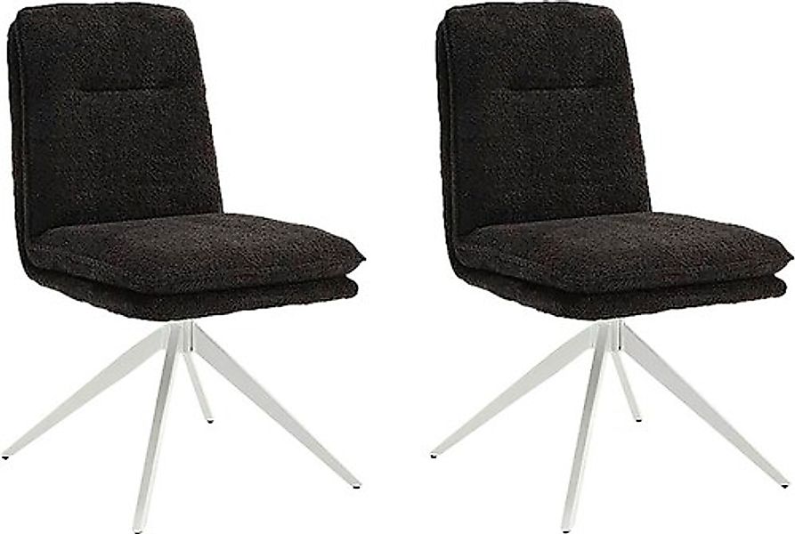 Home affaire Esszimmerstuhl »Valencia«, (Set), 2 St., Boucle, verschiedene günstig online kaufen