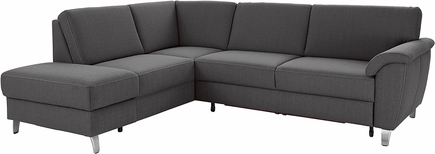 sit&more Ecksofa "Texel L-Form", mit Federkern, wahlweise mit Bettfunktion günstig online kaufen