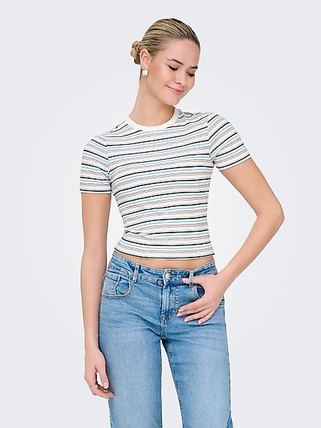 ONLY Kurzarmshirt "ONLLUPE S/S STRIPE TEE JRS" günstig online kaufen