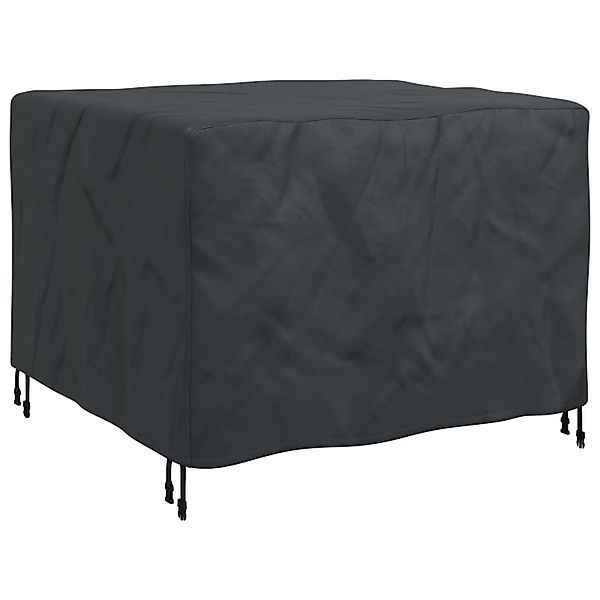vidaXL Möbelbezug Uni Schwarz 113 x 113 x 73 cm 600D 4105710 günstig online kaufen
