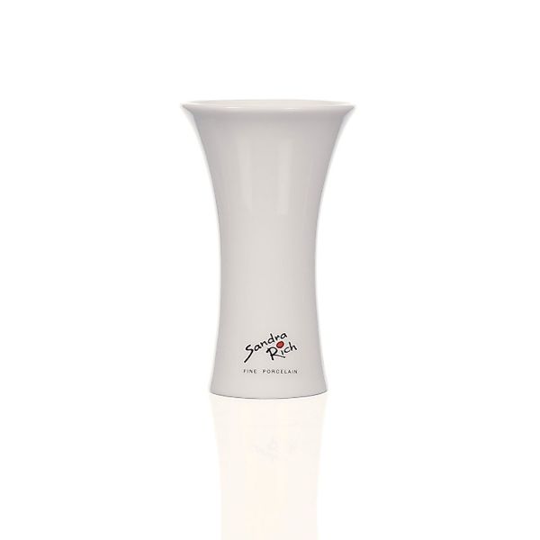 Sandra Rich Dekovase SANDRA RICH, Porzellan- VASE "TULIP" 12cm Creme-Weiß günstig online kaufen