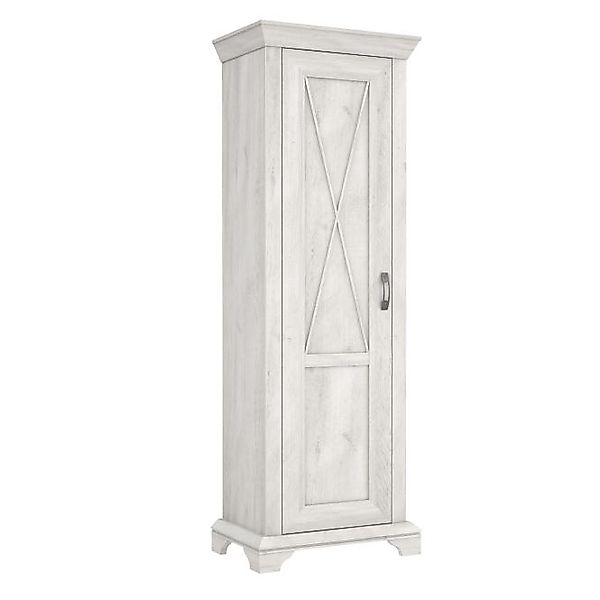FORTE Garderobenschrank in Pinie Weiss - 73,3x210,6x46,2cm (BxHxT) günstig online kaufen