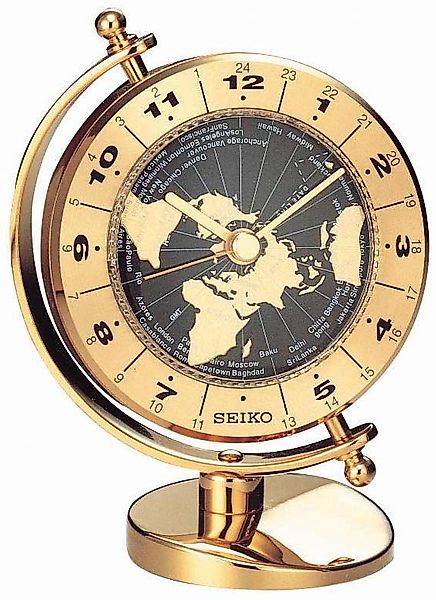 Seiko Tischuhr »QHG106G« Quarzuhr, Wohnzimmer, Esszimmer, Arbeitszimmer, Bü günstig online kaufen