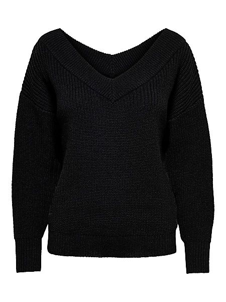 ONLY Petite Pullover Damen Schwarz günstig online kaufen