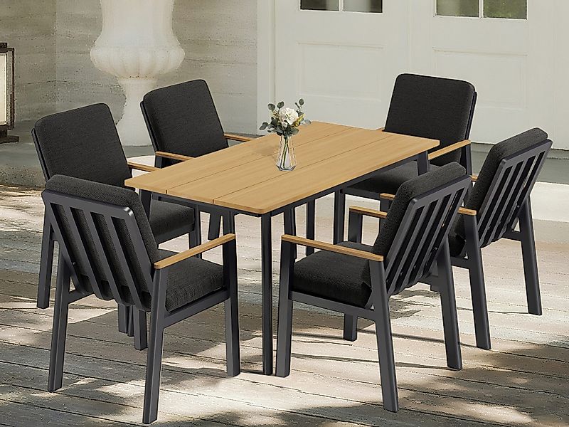MeXo Gartenlounge-Set, (Gartenmöbel Set für 6 günstig online kaufen