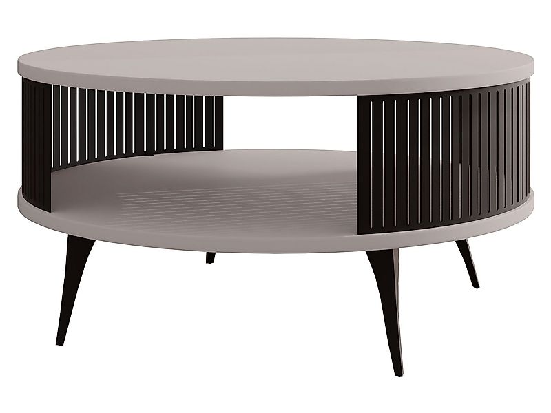 MIRJAN24 Couchtisch Roenni, Beine und Seiten aus Stahl, schwarz pulverbesch günstig online kaufen