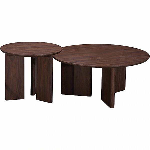 OTTO home Couchtisch "Cassian" 1 Stk. tlg. Walnussoptik günstig online kaufen