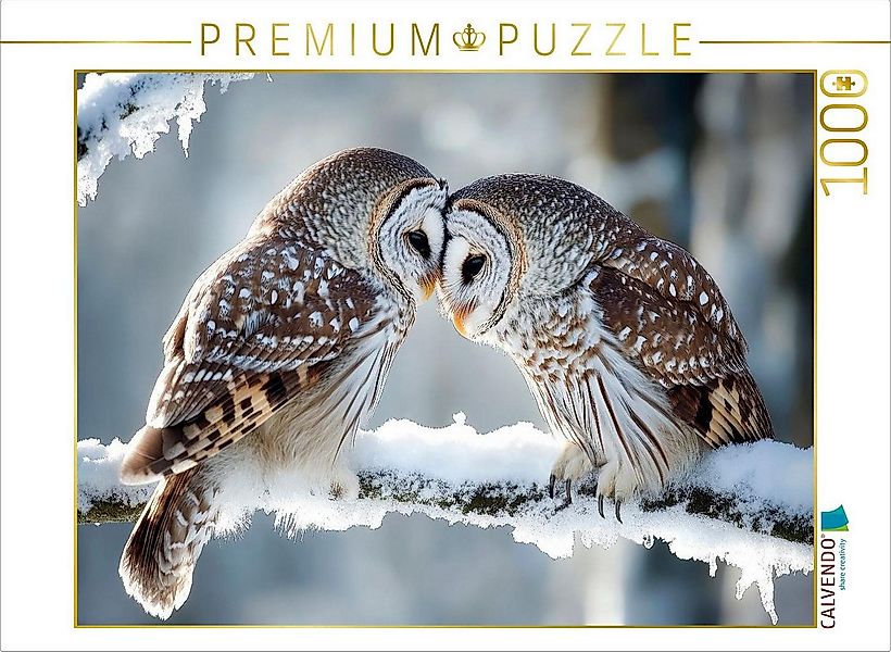 CALVENDO Puzzle CALVENDO Puzzle Gemeinsam durch den Winter, 1000 Teile Lege günstig online kaufen
