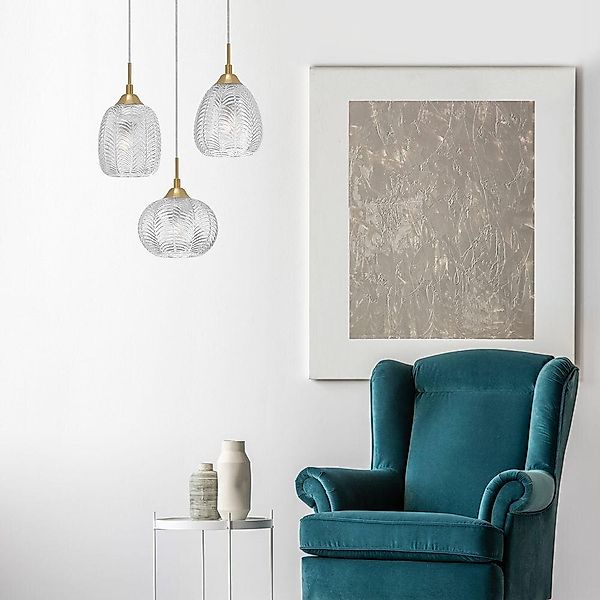 Nova Luce Hängeleuchten »VARIO«, 3 flammig, Leuchtmittel E27   ohne Leuchtm günstig online kaufen