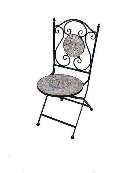 Primaster Klappstuhl Primaster Stuhl Provence Mosaik, günstig online kaufen