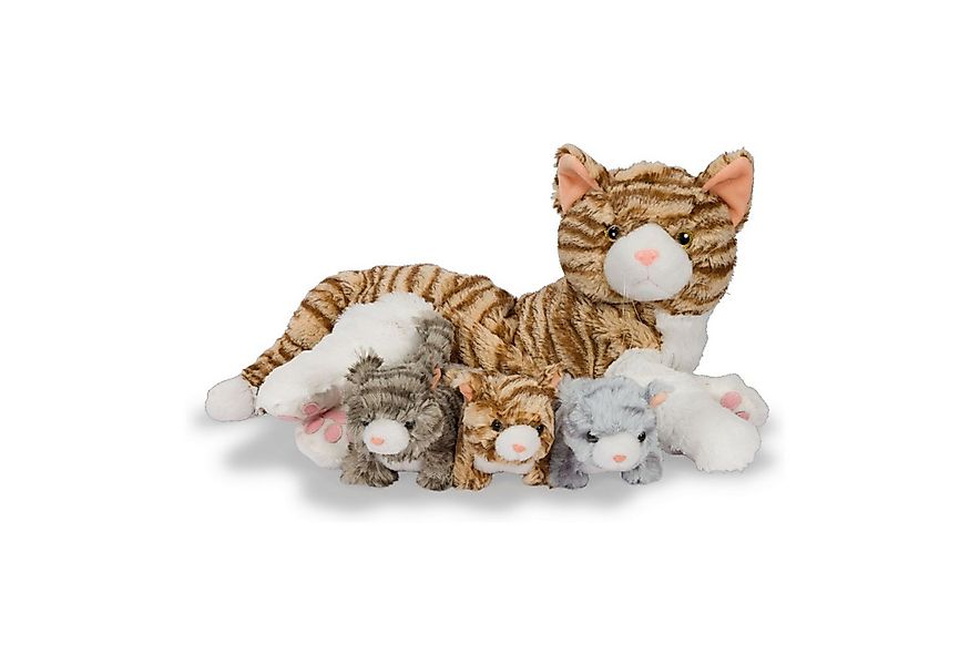 NOXXIEZ Kuscheltier Katzen-Mama mit Babys Kuscheltier Noxxiez Kitten Stofft günstig online kaufen