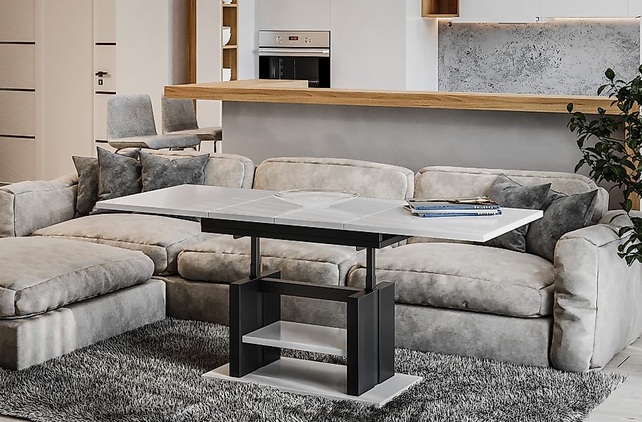 Endo-Moebel Couchtisch Dior 110cm - 170cm günstig online kaufen