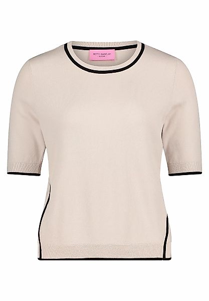 Betty Barclay Kurzarmshirt "Betty Barclay Damen Feinstrickpullover mit Stri günstig online kaufen