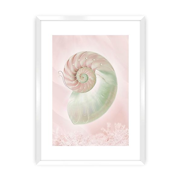 Poster Pastel Pink III, 70 x 100 cm, Ramka: Biała günstig online kaufen
