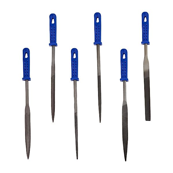 LUX-TOOLS Schlüsselfeilen Set 6-teilig 100 mm günstig online kaufen