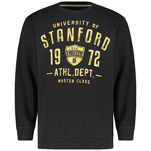 Redfield Sweatshirt aus Baumwollmischung Farbe schwarz Größe: 5XL günstig online kaufen