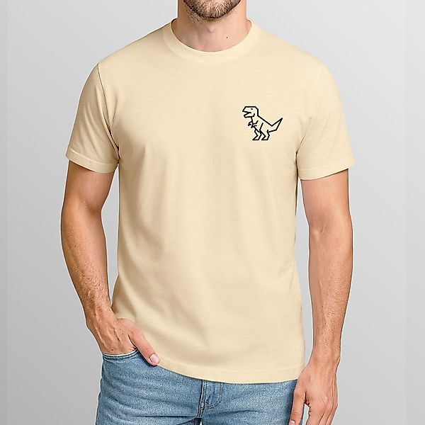 Neverless Print-Shirt Herren T-Shirt mit Dino günstig online kaufen