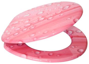 Sanilo WC-Sitz Pink Flower, mit Absenkautomatik günstig online kaufen