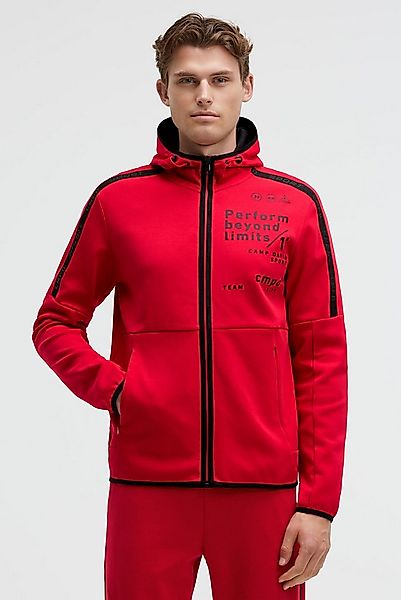 CAMP DAVID Kapuzensweatjacke mit elastischen Saumabschlüssen günstig online kaufen