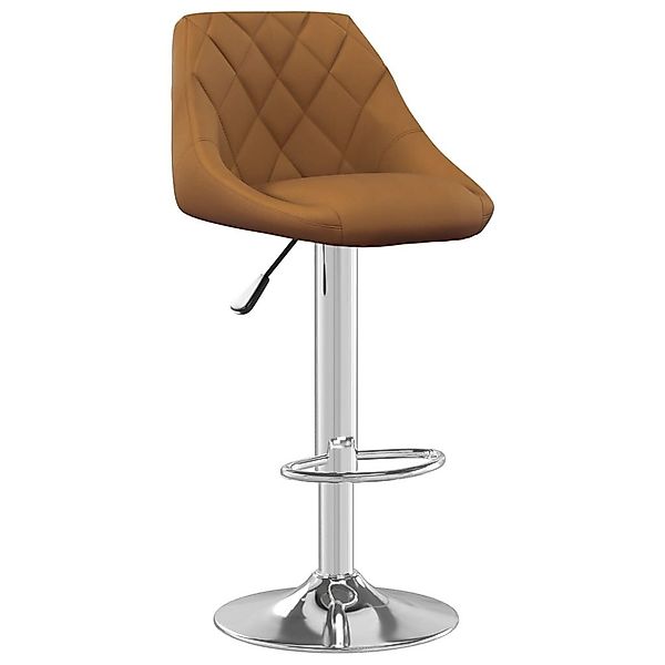 vidaXL Barhocker Barhocker Braun Samt (1 günstig online kaufen