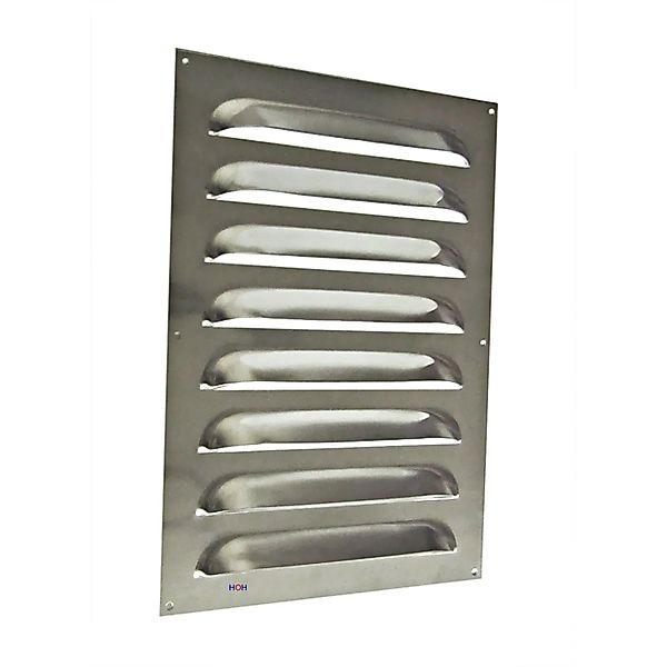 Häusler Lüftungsgitter LG 2535 GLA Lamellengitter Alu F1 250 x 350mm Abluft günstig online kaufen