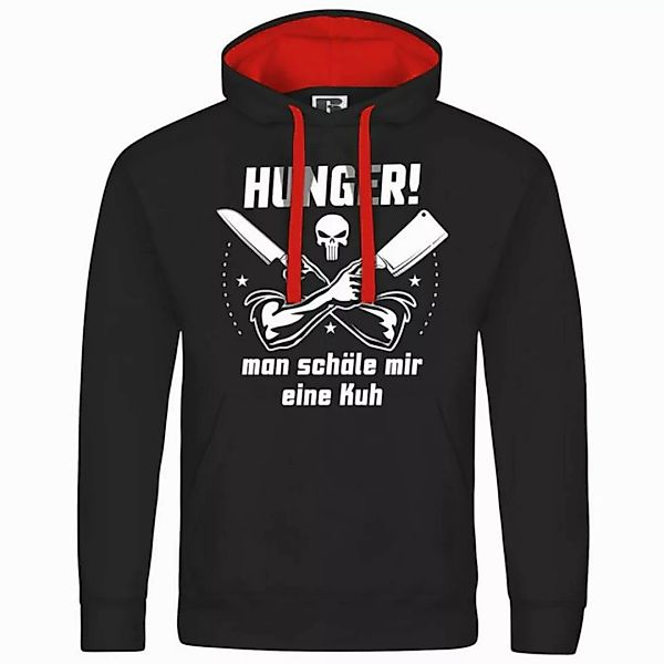 deinshirt Kapuzenpullover Herren Kapuzenpullover HUNGER Man schäle mir eine günstig online kaufen