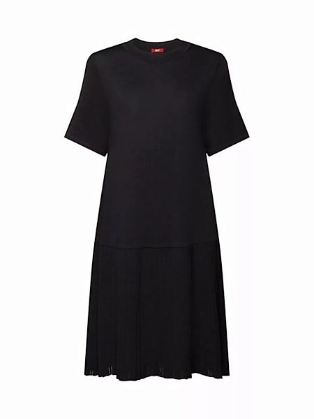 Esprit Collection Minikleid Plissiertes Kleid mit tiefer Taille günstig online kaufen