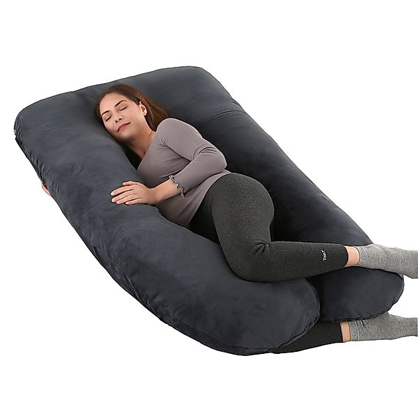 Coonoor Seitenschläferkissen U Form Seitenschläferkissen mit Bezug U Kissen günstig online kaufen