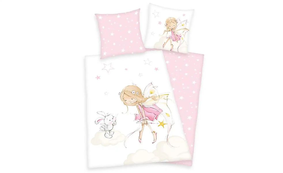 Baby Best Kinderbettwäsche "Little Fairy" mit niedlichem Feen-Motiv günstig online kaufen