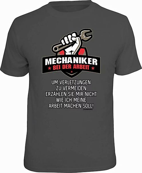 RAHMENLOS® T-Shirt für den genervten Mechaniker bei der Arbeit günstig online kaufen