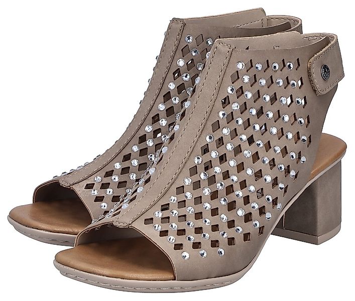 Rieker Schaftsandalette Sommerschuh, Urlaubsschuh mit Klettverschluss und G günstig online kaufen
