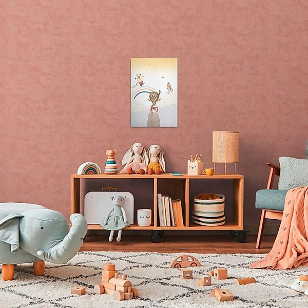 A.S. Création Leinwandbild "Playful Circus 3 - Wandbild Bunt Keilrahmen Kin günstig online kaufen