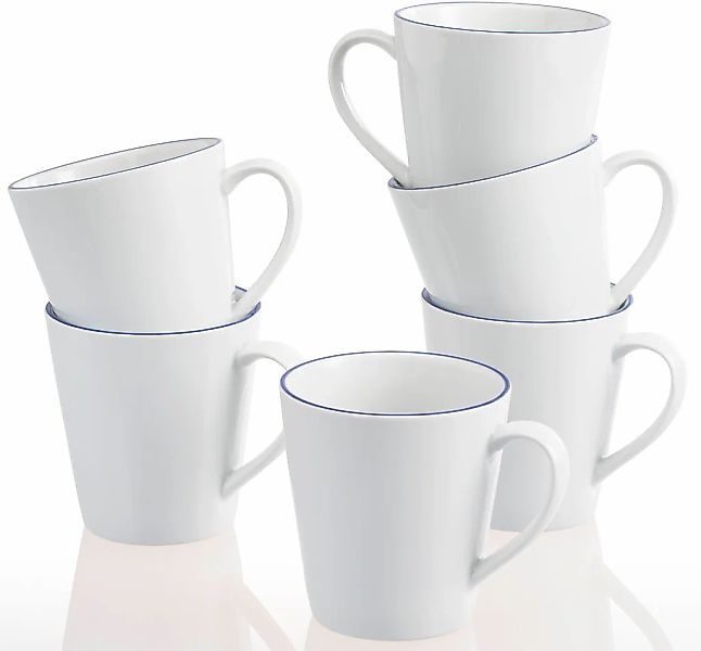 Retsch Arzberg Becher "Heike Blaurand" 6-teilig, Made in Germany günstig online kaufen