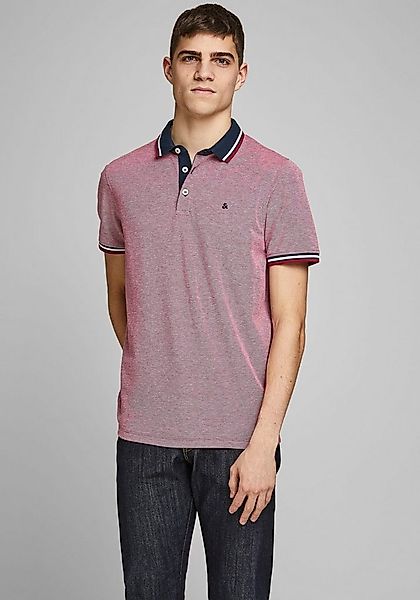 Jack & Jones Poloshirt JJEPAULOS Poloshirt mit klassischem Kragen und figur günstig online kaufen